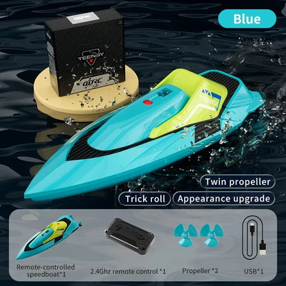 Bateau radiocommandé enfant