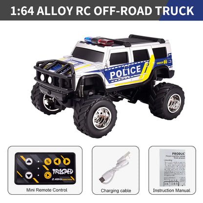 Camion de police radiocommandé