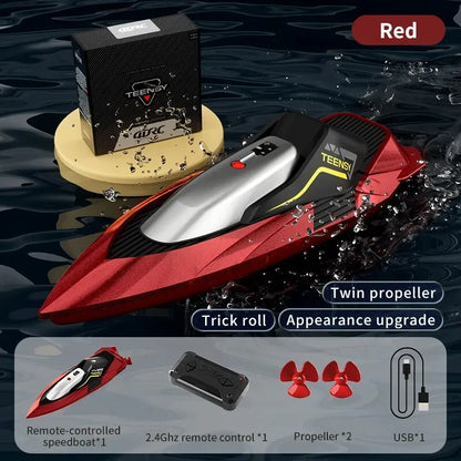 Bateau radiocommandé enfant