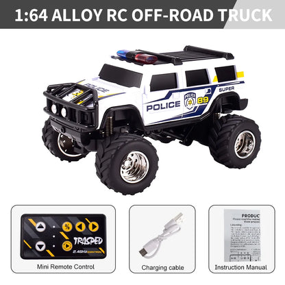 Camion de police radiocommandé