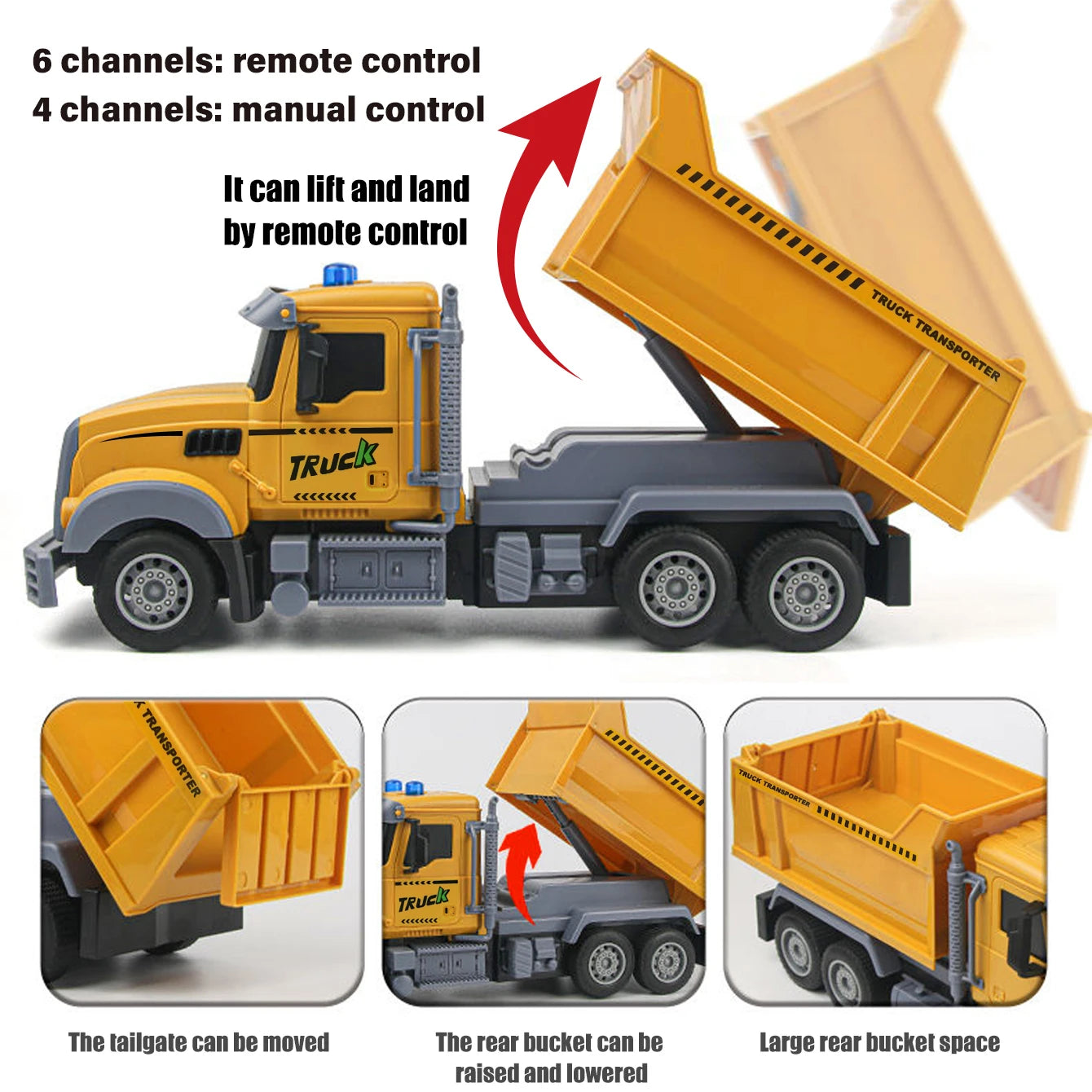 Camion chantier radiocommandé