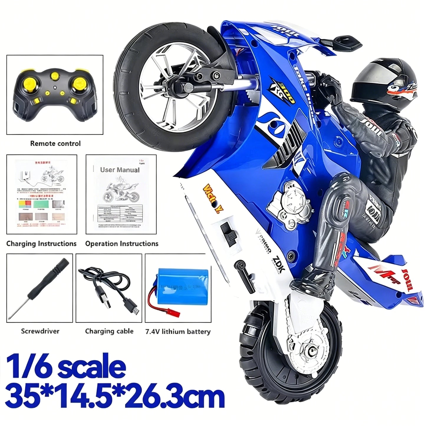 Moto radiocommandé